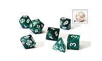 Algopix Similar Product 13 - Sirius a Dice Pearl Green Acrylic Dice