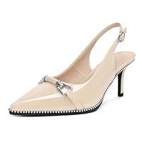 Algopix Similar Product 6 - YODEKS Slingback Pumps for Women