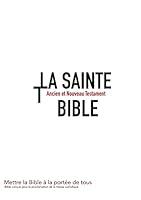 Algopix Similar Product 3 - La Bible La Sainte Bible  Ancien et