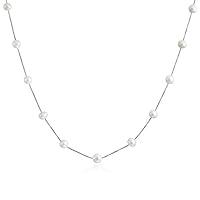 Algopix Similar Product 6 - Simple Bridal White Freshwater Cultured