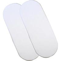 Algopix Similar Product 4 - BabyPrem 2 Moses Basket Sheets Fitted