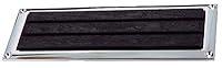 Algopix Similar Product 16 - Step Plate, CHROME, BLACK