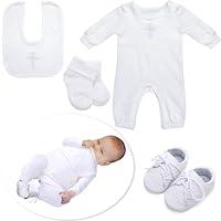 Algopix Similar Product 15 - Cutecrop 6 Pcs Baby Girl Baptism Outfit