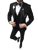 Algopix Similar Product 2 - SHUZHXLZANGY Black Tuxedo for Men Prom