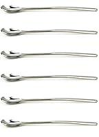 Algopix Similar Product 16 - Tiny Salt Condiment Spoon, 6 pc set