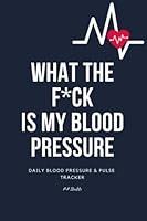 Algopix Similar Product 8 - Blood Pressure Logbook Funny Daily