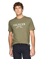 Algopix Similar Product 10 - Tommy Hilfiger Mens Big Hilfiger Logo