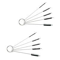 Algopix Similar Product 8 - 2 Sets of 5 Mini Metal and Nylon Tube