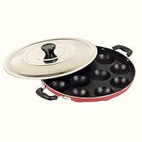 Algopix Similar Product 5 - Kiwi Classic Nonstick 12 Cavities Appam