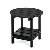 Algopix Similar Product 1 - ABCPATIO Adirondack Side Table Outdoor