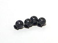 Algopix Similar Product 12 - Ball 68 X 73 X 3mm Black 4pcs