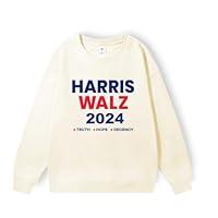 Algopix Similar Product 5 - Harris Walz Sweatshirt (4XL, Beige)