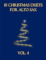 Algopix Similar Product 5 - 10 Christmas Duets for Alto Sax Volume