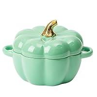 Algopix Similar Product 15 - Dutch Oven Pot with Lid Pumpkin