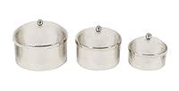 Algopix Similar Product 11 - Deco 79 53942 Silver Hammered Round