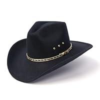 Algopix Similar Product 9 - Western Express Felt Finish Cowboy Hat