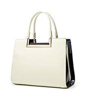 Algopix Similar Product 1 - ADINGAPatent Leather Handbags for