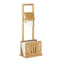 Algopix Similar Product 12 - Relaxdays Toilet Paper Holder with