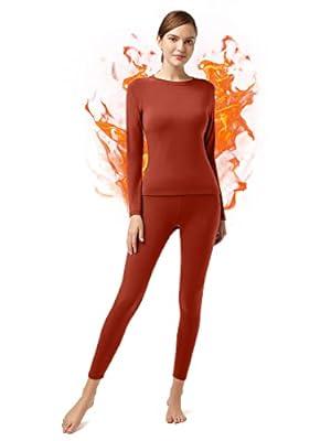 Best Deal for SIORO Dralon Heattech Thermal Underwear for Women Stretchy