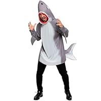 Algopix Similar Product 4 - Spooktacular Creations Adult Men Shark