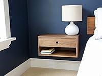Algopix Similar Product 14 - Floating Nightstand with Drawer and