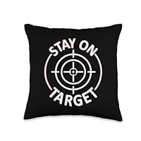 Algopix Similar Product 2 - Stay on Target Throw Pillow