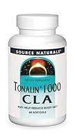 Algopix Similar Product 6 - SOURCE NATURALS Tonalin Cla 1000 Mg