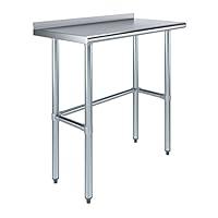 Algopix Similar Product 5 - AmGood Stainless Steel Work Table Open