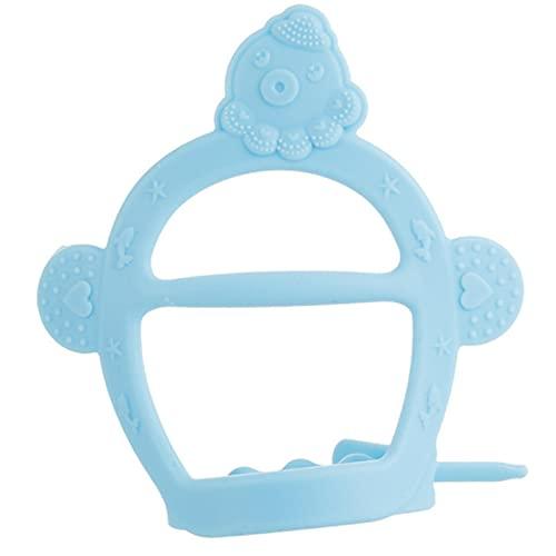 Oogiebear 360 Seafoam Teether - Safe Teething Toys for Babies 3 Months and Older, Green