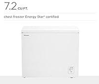 Algopix Similar Product 7 - HISENSE FC72D6BWE 7.2 CUFT CHEST FREEZER
