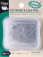 Algopix Similar Product 15 - Dritz Bridal and Lace Pins Size 17