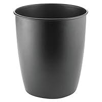 Algopix Similar Product 15 - mDesign Small Steel Round Trash Can