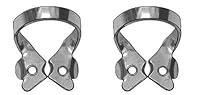 Algopix Similar Product 8 - Dental Metal Rubber Dam Clamps Brinker