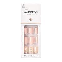 Algopix Similar Product 16 - KISS imPRESS No Glue Mani Press On