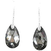 Algopix Similar Product 5 - Sterling Silver Earrings Swarovski
