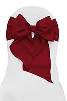 Algopix Similar Product 15 - LA Linen TCpop8x108_Pk10_CranberryP28