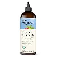 Algopix Similar Product 9 - Sky Organics Organic Castor Oil 100