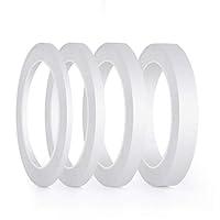 Algopix Similar Product 1 - FEPITO 4 Rolls Double Sided Adhesive