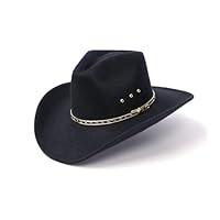 Algopix Similar Product 18 - Western Express Felt Finish Cowboy Hat