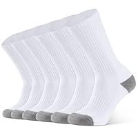 Algopix Similar Product 11 - Closemate 6 Pairs Mens Cushion Crew