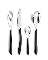 Algopix Similar Product 20 - Amefa 24Piece Eclat Black Flatware