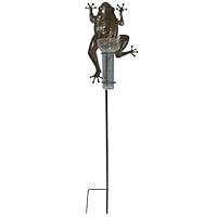 Algopix Similar Product 6 - Arcadia Garden Products Metal Frog Rain