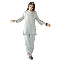 Algopix Similar Product 13 - KSUA Women Zen Meditation Uniform