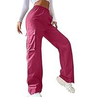 Algopix Similar Product 12 - Cargo Pants Women Baggy Parachute Pants