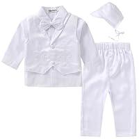 Algopix Similar Product 7 - Booulfi Baptism Christening Outfits for