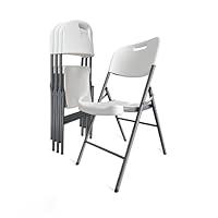 Algopix Similar Product 11 - ZFHCBJ 4 Pack 500LB Folding Chair