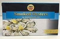 Algopix Similar Product 10 - Family Smoked Oysters 3 oz. (Pack of 3)