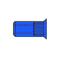 Algopix Similar Product 13 - Blind Rivet Nuts Steel Straight
