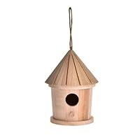 Algopix Similar Product 13 - Wooden Bird House Feeder Bird Nest