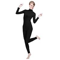 Algopix Similar Product 20 - QY Unisex Lycra Spandex Unitard Mock